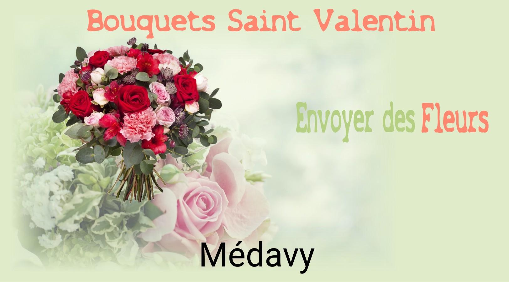 Roses de Saint-Valentin livrées à Médavy